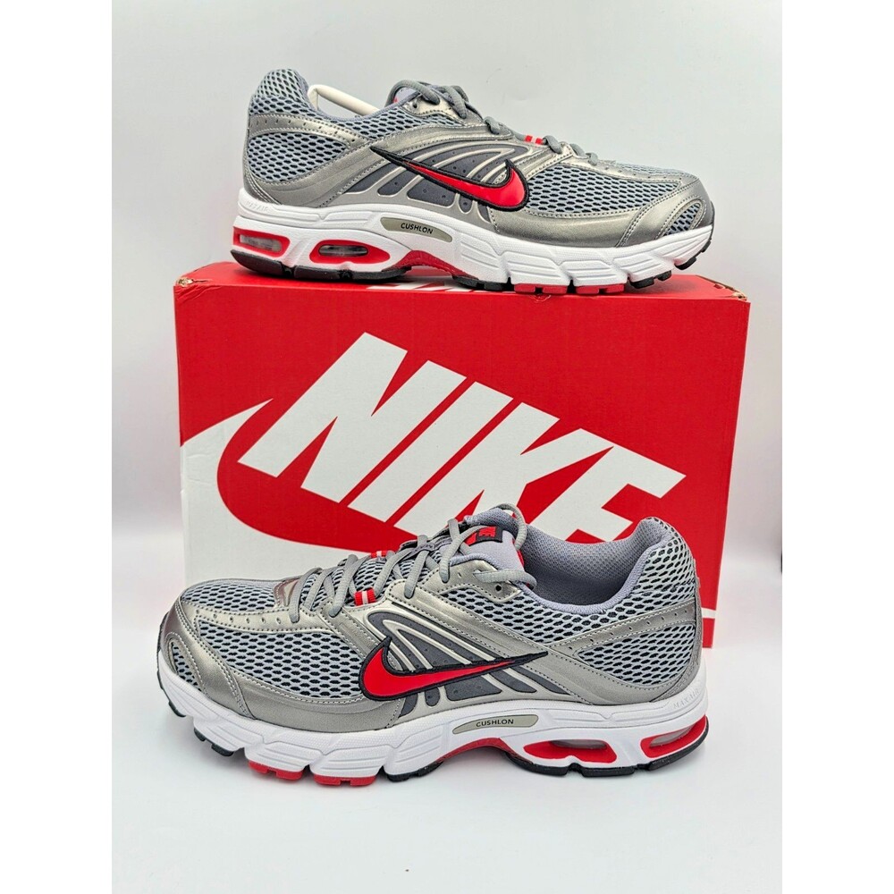 Nike Air Max Moto 2K Smoke Grey University Red IO9279 005 Mens 12 Y2K Runner
